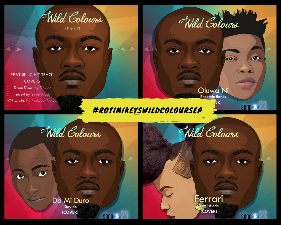 Wild Colours EP Covers by RotimiKeys